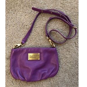 Marc by Marc Jacobs purple crossbody bag